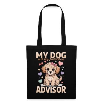Goldendoodle Dog Breed - Tote Bag - black - Front