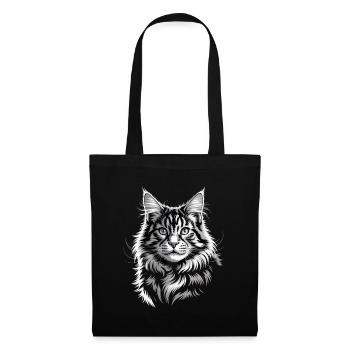 Maine Coon - Tote Bag - black - Front