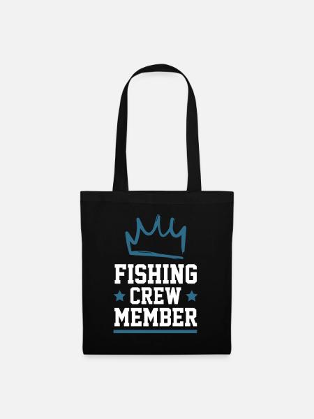 Fishing Crew - Stoffbeutel - Schwarz