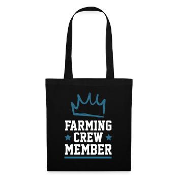 Farming Crew - Tote Bag - black - Front
