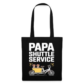 Papa Shuttle Service Cargo Bike Papa - Tote Bag - black - Front