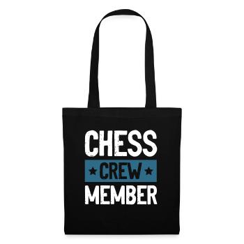 Chess Crew - Stoffbeutel - Schwarz - Vorne