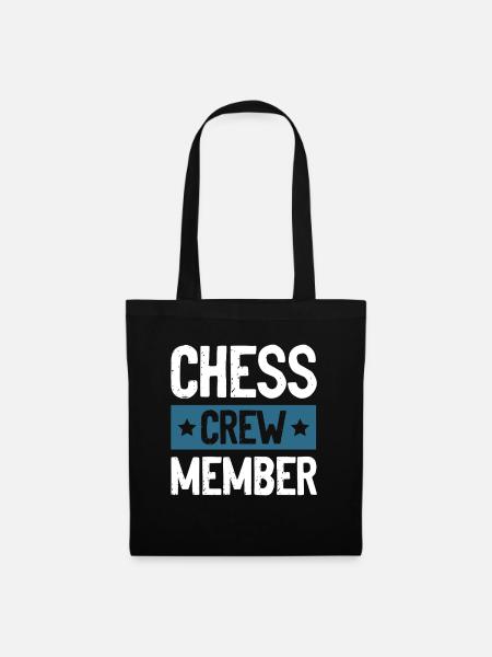 Chess Crew - Stoffbeutel - Schwarz