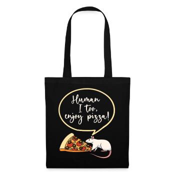 Rat, house rat, rat owner, rat lover - Tote Bag - black - Front
