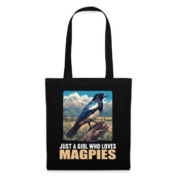 Magpies Magpie - Tote Bag - black - Front