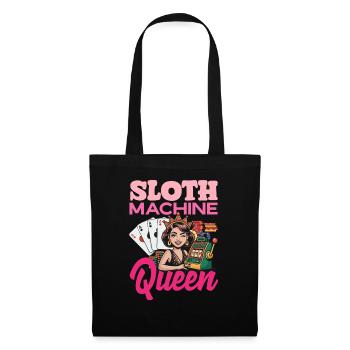 Slots Queen Casino Gambling Poker - Tote Bag - black - Front