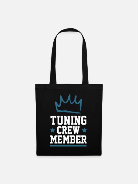 Tuning Crew - Stoffbeutel - Schwarz
