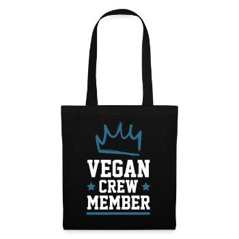 Vegan Crew - Tote Bag - black - Front