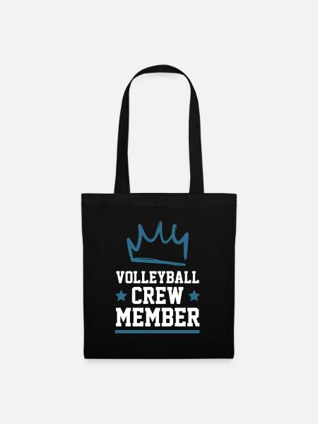 Volleyball Crew - Stoffbeutel - Schwarz