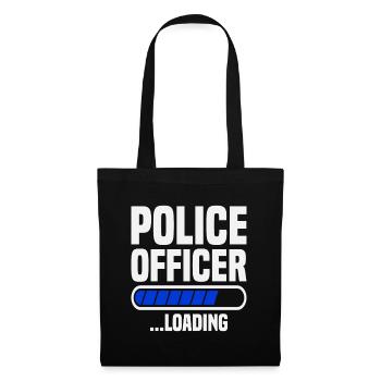  Police Officer loading Police School Grad Police - Tote Bag - black - Front
