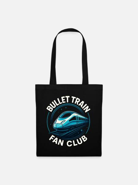 Bullet Train Fanclub - Stoffbeutel - Schwarz