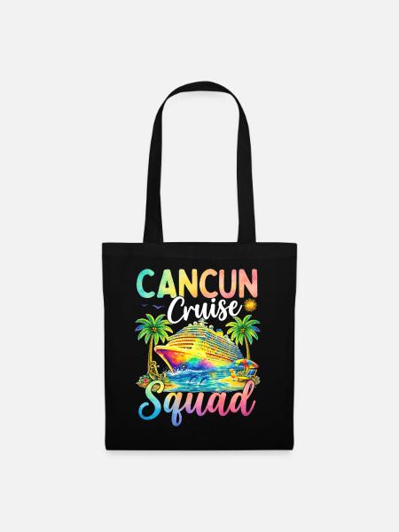 Cancun Cruise Squad - Stoffbeutel - Schwarz