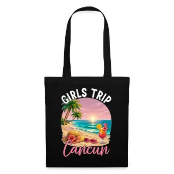 Girls Trip Cancun - Tote Bag - black - Front