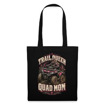 ATV Quad Driving Quad Quad Female Quad Driver - Tote Bag - black - Front