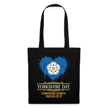 Yorkshire Day Yorkshire Proud Of Northern England - Tote Bag - black - Front