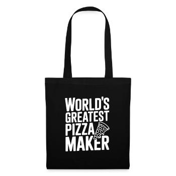 World's Greatest Pizza Maker - Tote Bag - black - Front