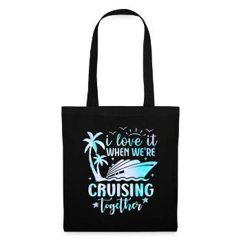 Croisière ensemble Palms & Yacht - Sac en tissu - noir - Devant