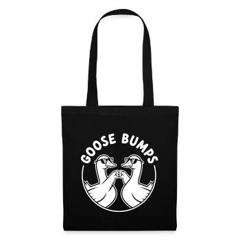 Duo Canard Chair de Poule - Sac en tissu - noir - Devant