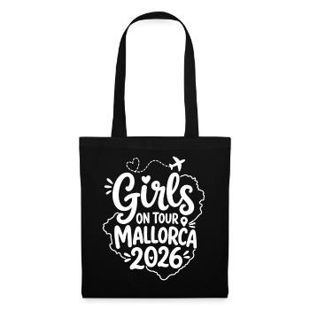 Malle 2026 Filles en tournée Majorque 2026 - Sac en tissu - noir - Devant