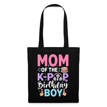 Mom of The K-Pop Birthday Boy - Tote Bag - black - Front