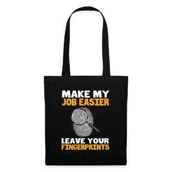 Forensics Forensic Experts Forensic Medicine - Tote Bag - black - Front