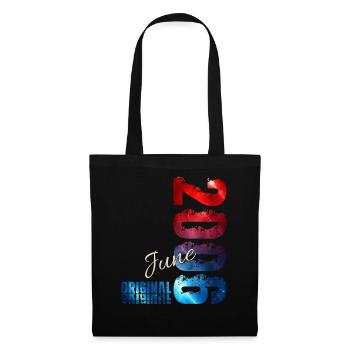 20th Birthday Gift Vintage June Vintage 2006 - Tote Bag - black - Front