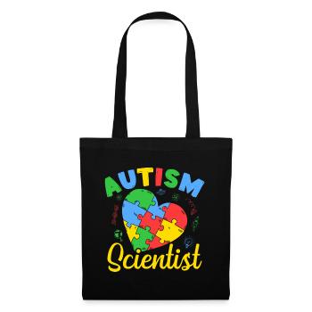 Enseignant de la maternelle Scientifique de l’autisme Maternelle - Sac en tissu - noir - Devant