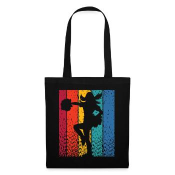 Cheerpom pom girls Mom Cheerleading - Sac en tissu - noir - Devant