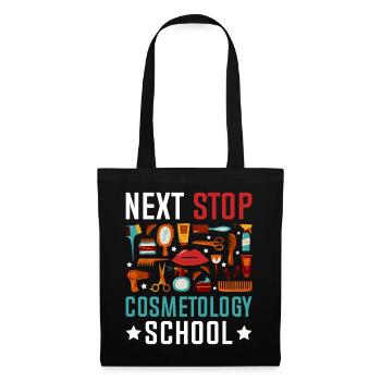 Next Stop Cosmetology School - Tote Bag - black - Front