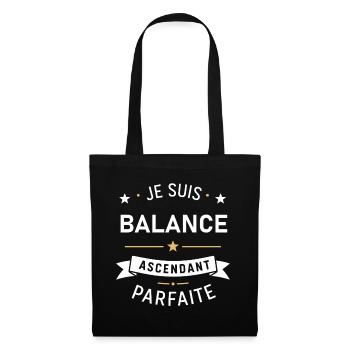 Balance Ascendant Parfaite - Sac en tissu - noir - Devant