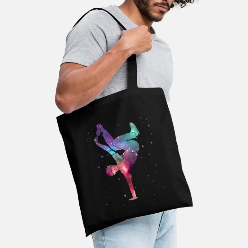 Breakdancing Breakdancer Space Breakdance Tote Bag