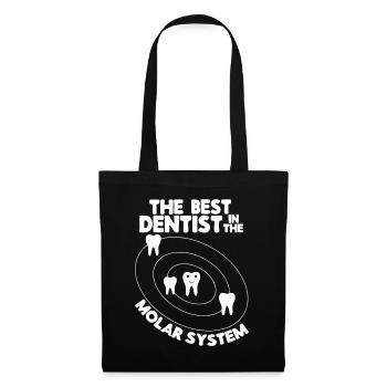 Best Dentist in the Solar System - Tote Bag - black - Front