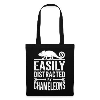 Chameleons Sayings Funny Chameleons Gift - Tote Bag - black - Front