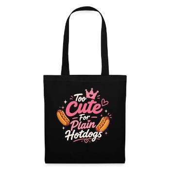 Grill à la saucisse de hot-dog Glizzy Gobbler - Sac en tissu - noir - Devant
