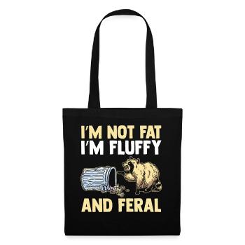 Trash Panda Raccoon - Tote Bag - black - Front