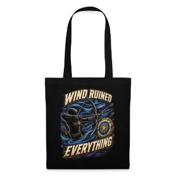 Archer Archer Wind a tout gâché - Sac en tissu - noir - Devant