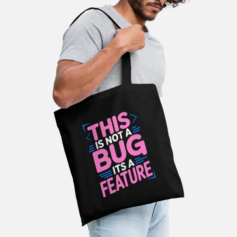 Game Developer This Is Not A Bug Game Programming Stoffbeutel