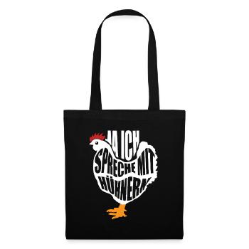 Chicken Whisperer Chicken Chicken Keeper Chickens - Tote Bag - black - Front