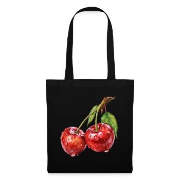 cherry - Tote Bag - black - Front
