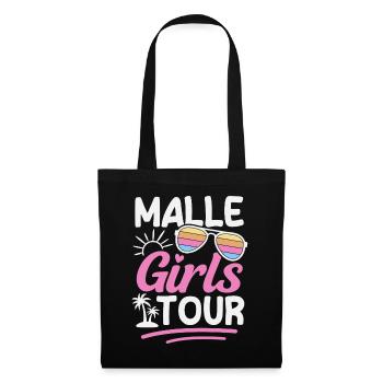 Tournée des filles à Majorque Fête Soirée des filles de vacances - Sac en tissu - noir - Devant