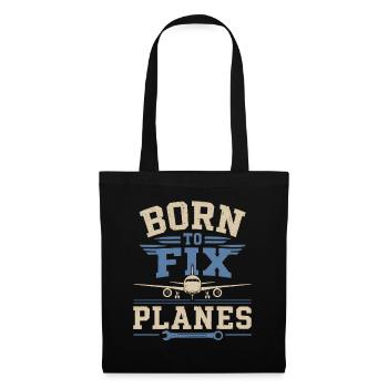 Aeronautical Engineer Aircraft Technology Maintenance - Tote Bag - black - Front