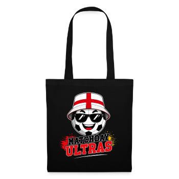 Matchday Ultras Football Fan England - Tote Bag - black - Front