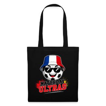 Matchday Ultras Football Fan France - Tote Bag - black - Front
