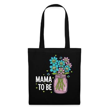 Gender Reveal Baby Shower Mama To Be Mom Dad Team - Tote Bag - black - Front