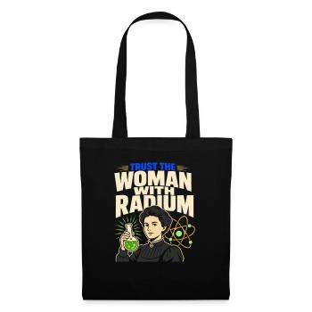 Marie Curie Chemistry Radiology Science - Tote Bag - black - Front