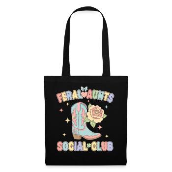 Révélation du sexe Tantes Sauvages Club Social Maman Papa - Sac en tissu - noir - Devant