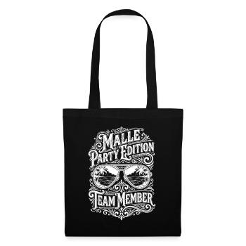 Malle Party Edition - Tote Bag - black - Front