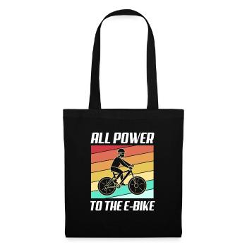 E-Bike EBike E Bike - Tote Bag - black - Front