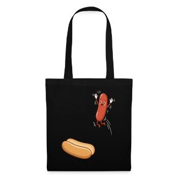 Hot Dog, Sausages, BBQ, Grilling, Griller - Tote Bag - black - Front