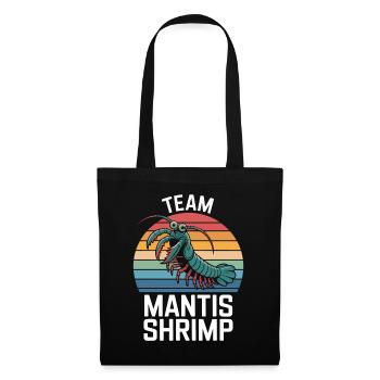 Équipe Mantis Crevettes Arc-en-ciel Rétro - Sac en tissu - noir - Devant